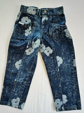 🌸 VINTAGE 90s Brittania Floral High Waist Denim Jeans 🌸